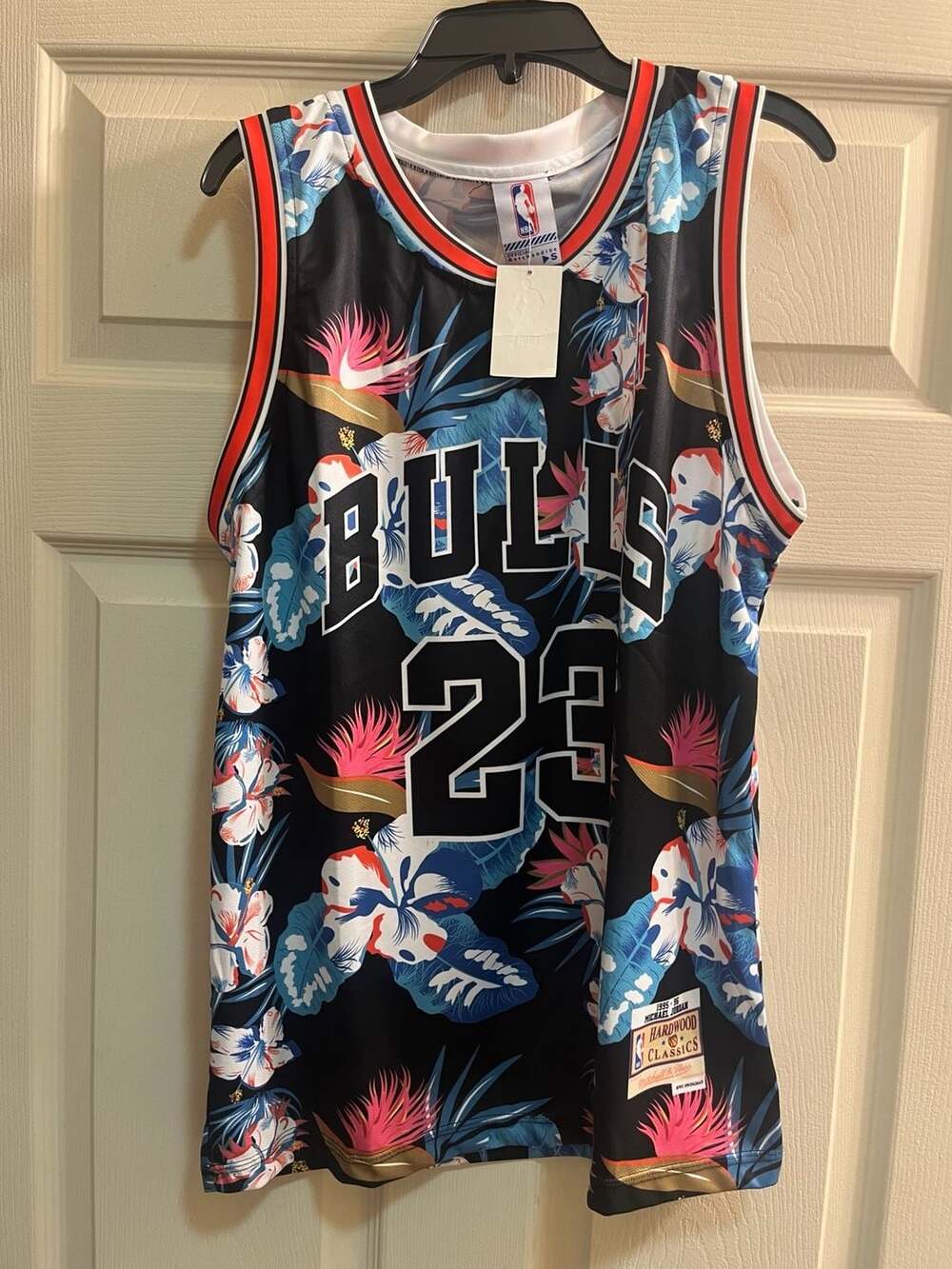 Mitchell & Ness Michael Jordan Hardwood Classics FloralJersey